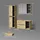 livinity® Vomano 3-tlg. Artisan-Eiche