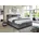Boxspringbett 160 x 200 cm H3 Grau