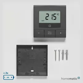 eQ-3 Homematic IP Wandthermostat Basic Anthrazit