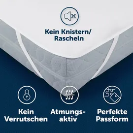 Blumtal Blumtal® Matratzenschoner 180x200cm im 2er Set - Oeko-Tex zertifizierte Inkontinenzunterlage waschbar - wasserdichte Matratzenauflage Matratzenschutz wasserdicht - Matrazenschoner180/200
