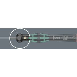 WERA 2035/6 A Elektroniker-Schraubendrehersatz + Rack, 6-teilig