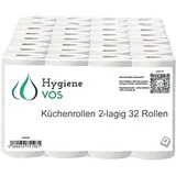 Hygiene Vos 32 Küchenrollen 2-lagig 32 Rollen