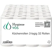 Hygiene Vos 32 Küchenrollen 2-lagig 32 Rollen