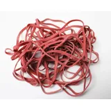 Alco ALCO-Albert 7621 - Gummibänder, 150 x 4 mm, 1 kg Beutel, rot, 1 Stück