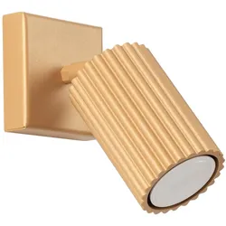 Wandstrahler Karbon goldfarben GU10