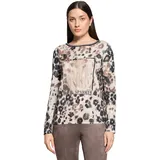 Betty Barclay "Damen mit Gummizug", Damen, Gr. 36, beige (beige, taupe), Jersey, Obermaterial: 95% Viskose, 5% Elasthan, figurumspielend normal, U-Boot-Ausschnitt, Shirts