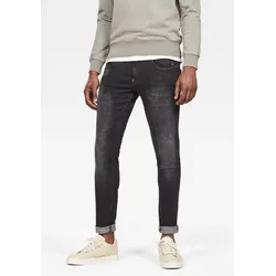 Slim-fit-Jeans G-STAR "Skinny", Herren, Gr. 30, Länge 32, grau, Denim/Jeans, Obermaterial: 91% Baumwolle, 7% Elastomultiester, 2% Elasthan, modisch, skinny fit lang, Jeans