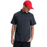 QUIKSILVER Kurzarmhemd Schwarz L