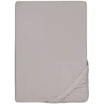 biberna 0012344 Frottee-Stretch 90 x 190 - 100 x 200 cm sturmgrau