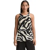 Tom Tailor 1046213 Bluse - Abstract Beige Zebra -