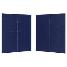 vidaXL Seitenwand für Party Zelt 2 Stück 2,00 x 1,95 m Blau
