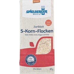 Spielberger 5-Korn-Flocken Zartblatt bio 375g