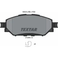 Textar Bremsbelagsatz, Scheibenbremse