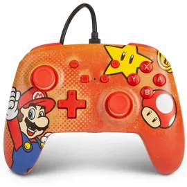 PowerA Switch Controller Mario Vintage orange