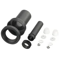 Haas + Sohn 3287 Wand-WC-Anschlussgarnitur 180 mm