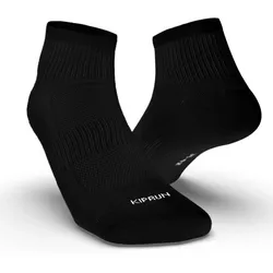 Laufsocken Run 100 3er-Pack schwarz 35/38