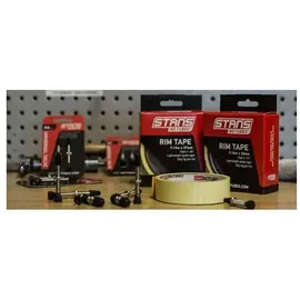 Stan's NoTubes Notubes Felgenband 25 mm gelb, 9 m