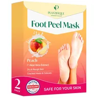 Plantifique Fußmaske Hornhaut Socken 2 Paar