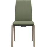 Stressless® Polsterstuhl Laurel, Low Back, Größe M, mit abgerundeten Beinen in Eiche gekalkt schwarz