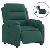 vidaXL Relaxsessel Elektrisch 148 x 79,5 x 0 cm Dunkelgrün