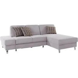 sit&more Ecksofa »Clio L-Form« wahlweise mit Bettfunktion oder Vorziehsitz und Bettkasten, Federkern