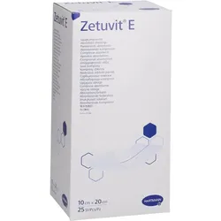 Zetuvit E Saugkompressen steril 10x20 cm