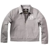 West Coast Choppers Og Lined Work Jacke - Silver Grey - M