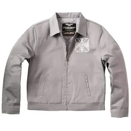 West Coast Choppers Og Lined Work Jacke - Silver Grey - M