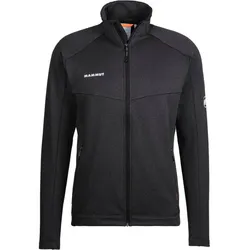 MAMMUT Herren Unterjacke Nair ML Jacket SE Men, Schwarz Melange/Weiß, XXL