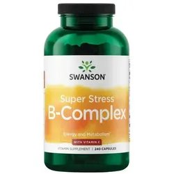 Super Stress B-Komplex mit Vitamin C 240 Kapseln
