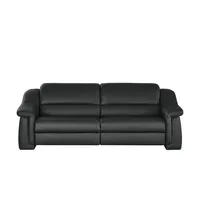 himolla Ledersofa  1501 , schwarz , Maße (cm): B: 232 H: 84 T: 106