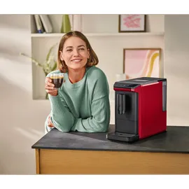 Tchibo Esperto mini Kaffeevollautomat Rot