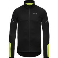 Gore Wear GORE® M Thermo Zip Shirt langarm, Schwarz/Neongelb, M