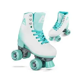 Apollo Rollschuhe Kinder und Erwachsene WEISS|minzblau 31/34