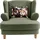 Home Affaire Loveseat HOME AFFAIRE "Tassilo", grün, B:121cm H:107cm T:147cm, 100% Polyester, Sessel
