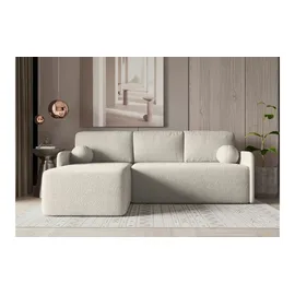 Selsey Eckcouch Bouclé 2-Sitzer Beige