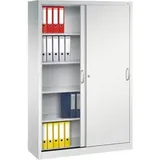 C+P Acurado Schiebetürenschrank 120 x 40 x 195 cm lichtgrau