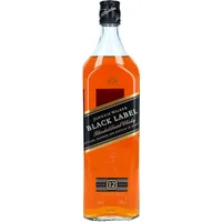 Johnnie Walker 12 Years Old Black Label Blended Scotch 40% vol 1 l Geschenkbox
