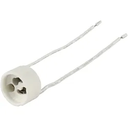 Lampenfassung, GU10, max. 250V / 100W, 11cm Kabel