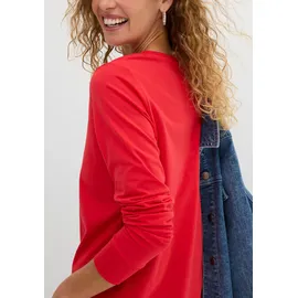 bonprix Longshirt blau S