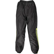 Gms GMS-Moto Douglas, Regenhose - Schwarz/Neon-Gelb - XXL