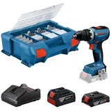 Bosch Professional Akku-Bohrschrauber GSR 18V-65 inkl. 2 Akkus & GAL in L-Boxx