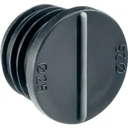 Dichtstopfen 25mm für Leerrohre, VPE: 20 Stück