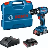 Bosch GSB 18V-45 inkl. 2 x 2,0 Ah + Koffer