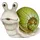 Mica decorations Schnecke Keramik 18,5 x 24,5 x 14 cm beige-grün