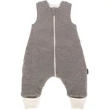 LaLoona baby bedding Baby Schlafsack mit Beinen Dots Taupe 90