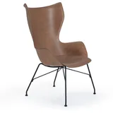 Kartell K/WOOD Sessel - Chrome