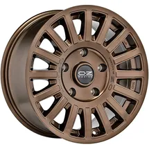OZ RALLY RAID gloss bronze + black lettering 8.5Jx18 5x127 ET0