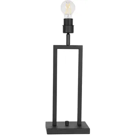 Steinhauer Nachttischleuchte Beistellleuchte Leselampe Textil grau schwarz-matt E27