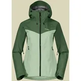 Bergans Skar Light 3L Shell Jacket Women light Jade green/dark jade green M